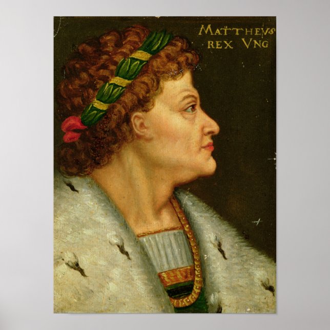 Matthias I., Hunyadi Poster (Vorne)