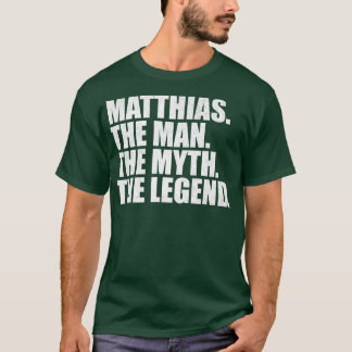 MatthiasMatthias Name Matthias Name Vorname T-Shirt