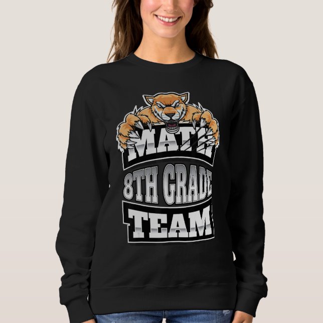 Matthienteam 8. Klasse Lehrer Schüler Jaguars Pant Sweatshirt (Vorderseite)