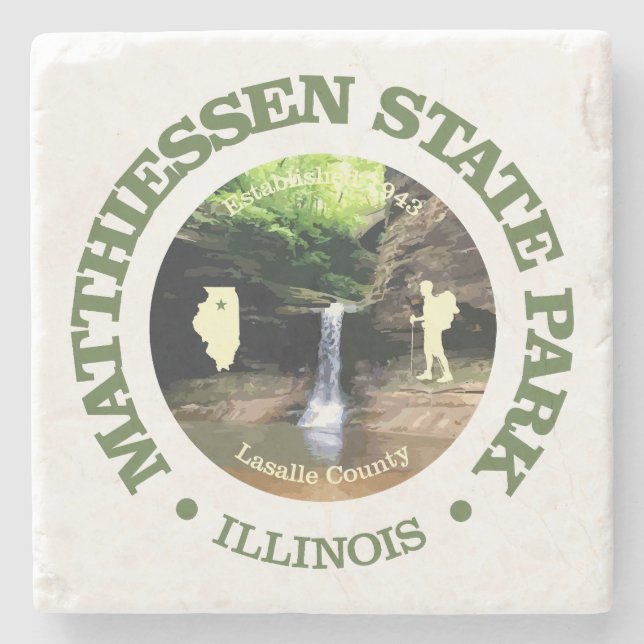 Matthiessen SP Steinuntersetzer (Vorderseite)