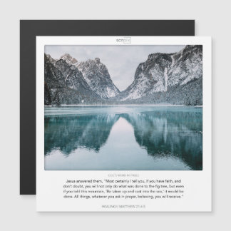 Matthieu 21:4-5 CARTE magnétique SCRIPIX DE GUÉRIS