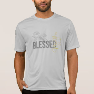 Matthieu 5:1-11 Chrétien T-shirt béni