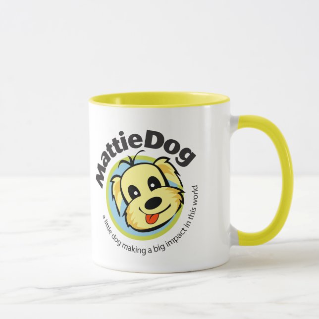 MattieDog glückliche Tasse (Rechts)