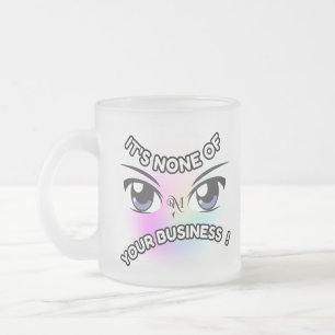 Mattiert Glass Tasse 10oz : Keine Ihrer
