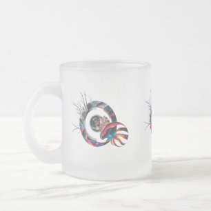 Mattiert Glass Tasse 10oz Modernes Kunstdesign