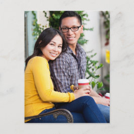 Mattiert Mistletoe Ankündigungspostkarte