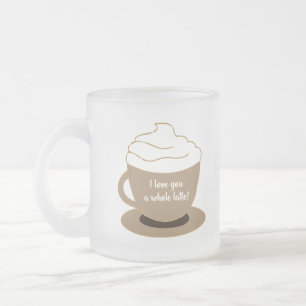 Mattierte 10 oz Mattierte Glass-Tasse Mattglastasse