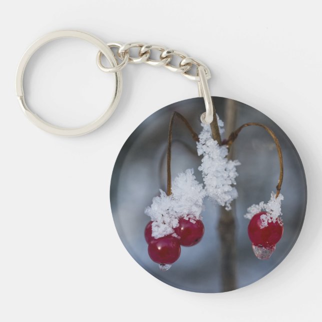 Mattierte Berries Schlüsselanhänger (Vorderseite)