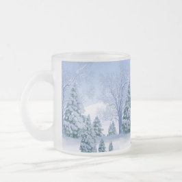 Mattierte Bier-Tasse Channel eine kalte an einem h Mattglastasse