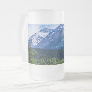 Mattierte Bier-Tasse Mattglas Bierglas