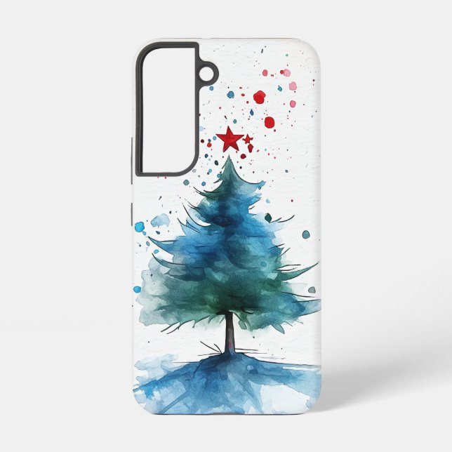 Mattierte Blüte Samsung Galaxy Hülle (Rückseite)