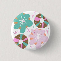 Mattierte Donuts Pink Doodles