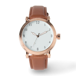 Mattierte Farbe   Classic   elegant Armbanduhr
