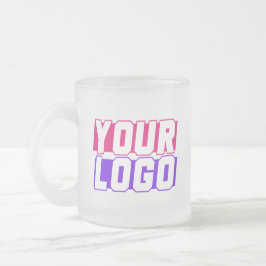 Mattierte Glass Custom Logo Tasse Personalisiert!