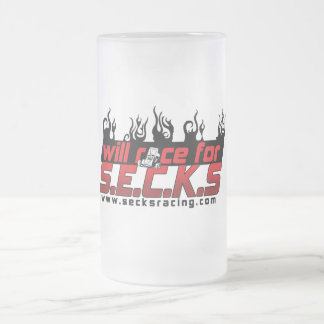 Mattierte GlasTasse Mattglas Bierglas