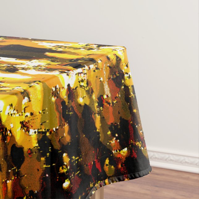 Mattierte Lichter unter Eisdecke Tischdecke (Beispiel)