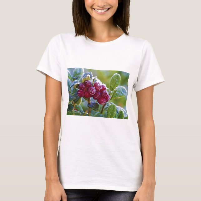 Mattierte Longonbeeren T-Shirt (Vorderseite)
