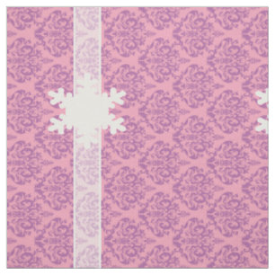 Mattierte Orchideenmatte mit Schneeflocke Stoff
