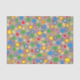 Mattierte Polka-Punkte Seidenpapier