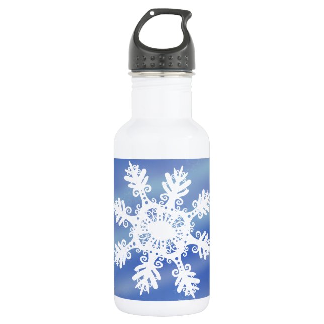 Mattierte Ränder VII Trinkflasche (Vorderseite)