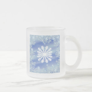 Mattierte Ränder VIII Mattglastasse