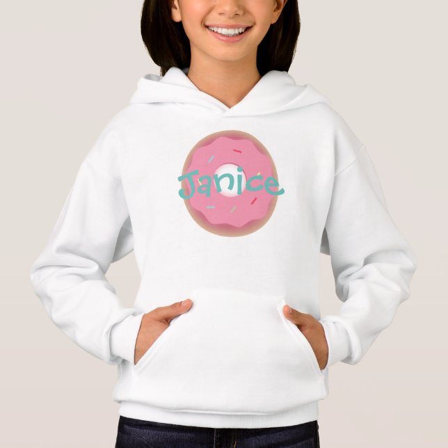 Mattierte Sprinklen Hoodie (Vorderseite)