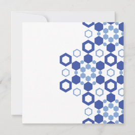 Mattierte Symmetrie Feiertagskarte