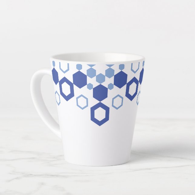 Mattierte Symmetrie Milchtasse (Linke Ecke)