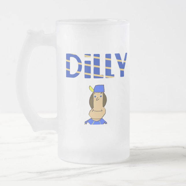 Mattierte Tasse (Links)