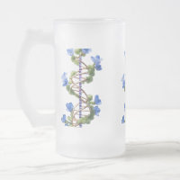 Mattierte Tasse 16 oz - blühende Branchen