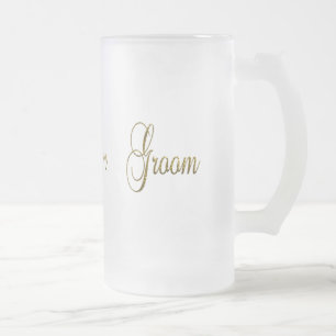 Mattierte Tasse aus Glas