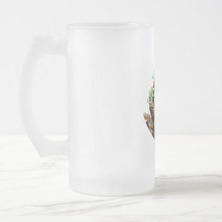 Mattierte Tasse aus Glas, 16 oz