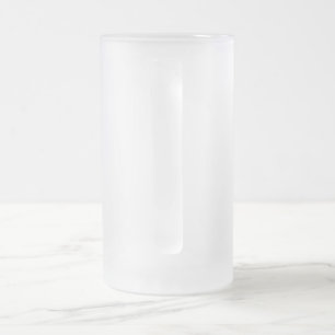 Mattierte Tasse aus Glas mit Abstraktem Swirl-Desi