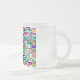 Mattierte Tasse aus Glasfaserkleim
