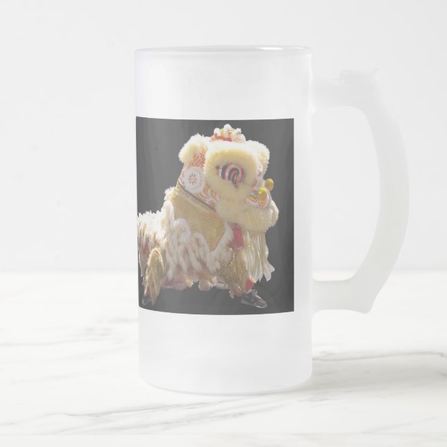 Mattierte Tasse des chinesischen Drachen (Rechts)