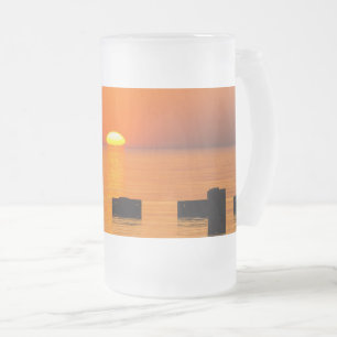 Mattierte Tasse in Orange
