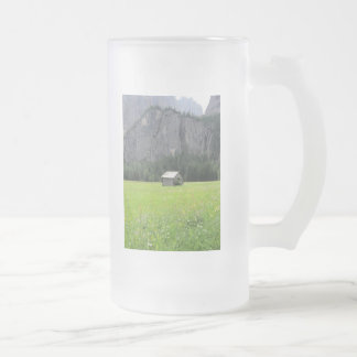 Mattierte Tasse mit Ansicht von Sella