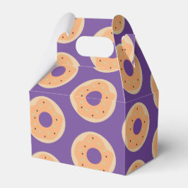 Mattiertes Donuts Halloween-Gastgeschenk Geschenkschachtel