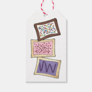 Mattiertes Frühstück Toaster Pastry Junk Food Fein Geschenkanhänger