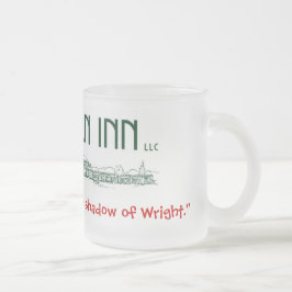 Mattiertes Tasse Usonian Gasthauslogo