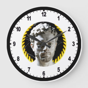 MattMorseTV-Uhr Große Wanduhr