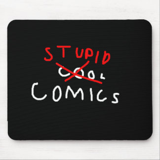 Mattschwarzes Mousepad