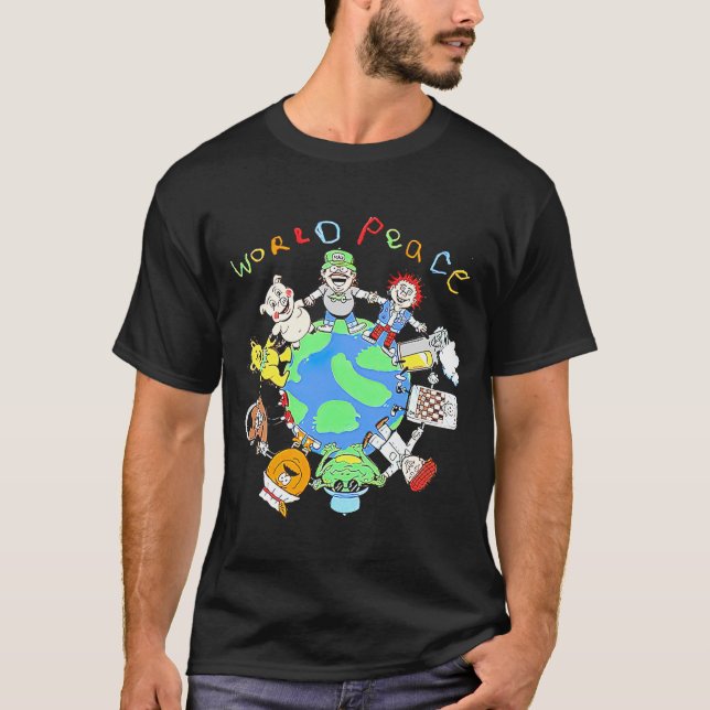Matty Canadian Koch Matheson WORLD PEACE T-Shirt (Vorderseite)