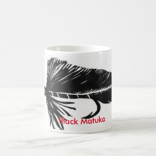 "Matuka noir" truite classique Mug
