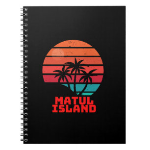 Matul Island Zombi Horror Movie Notizblock