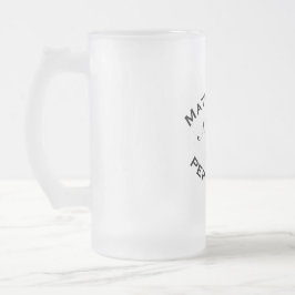Matured To Perfection Personalised Birthday Gift Mattglas Bierglas