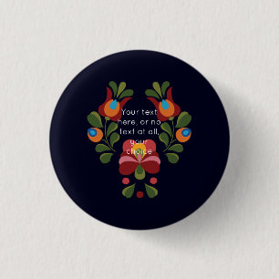 Matyo-Blumenarrangement  Button