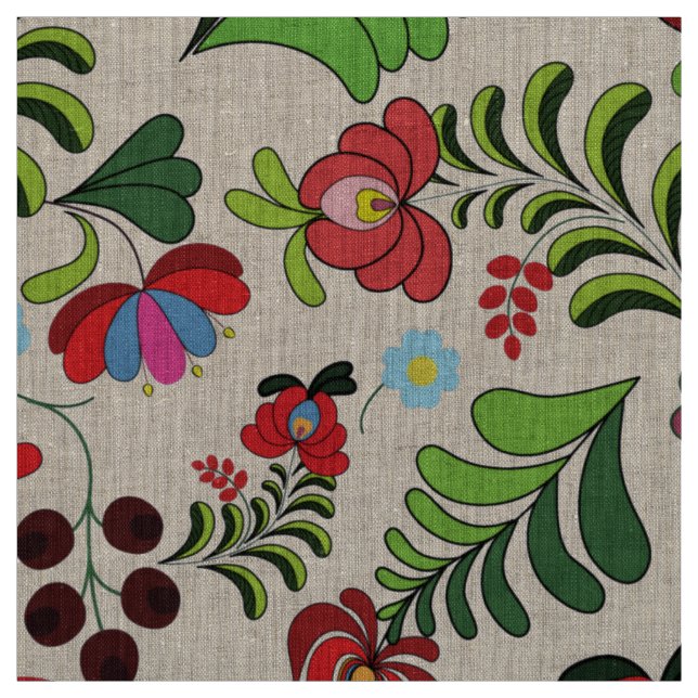 Matyo-Stickerei Stoff (Muster)