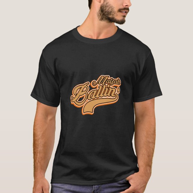 Matzah Ballin' - Funny Pesach Passove, jüdisch T-Shirt (Vorderseite)