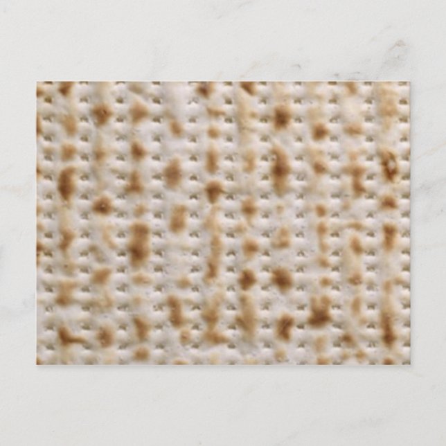 MATZAH POSTCARD ~ unveröffentlicht und Pesadich Postkarte (Vorderseite)
